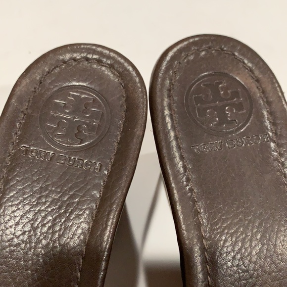 Tory Burch Wedge Heel Womens Size 8 1/2 M - Picture 7 of 9